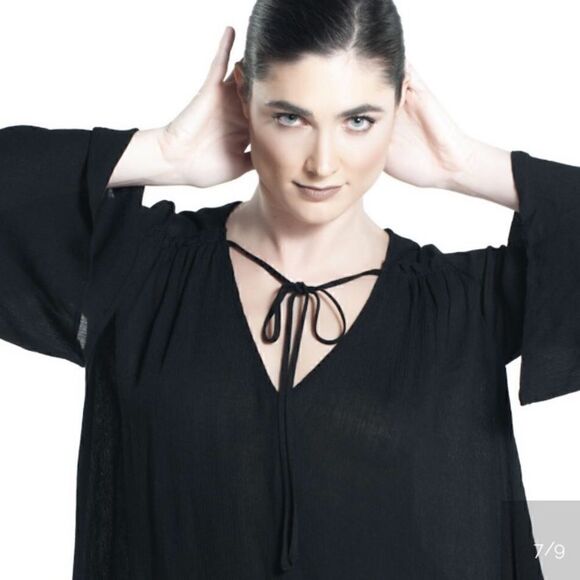 Cotton Candy LA Road to Heaven Top in Black S NWT - Picture 6 of 8